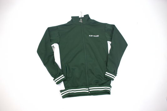 LINES TRACKSUIT JACKET - GREEN