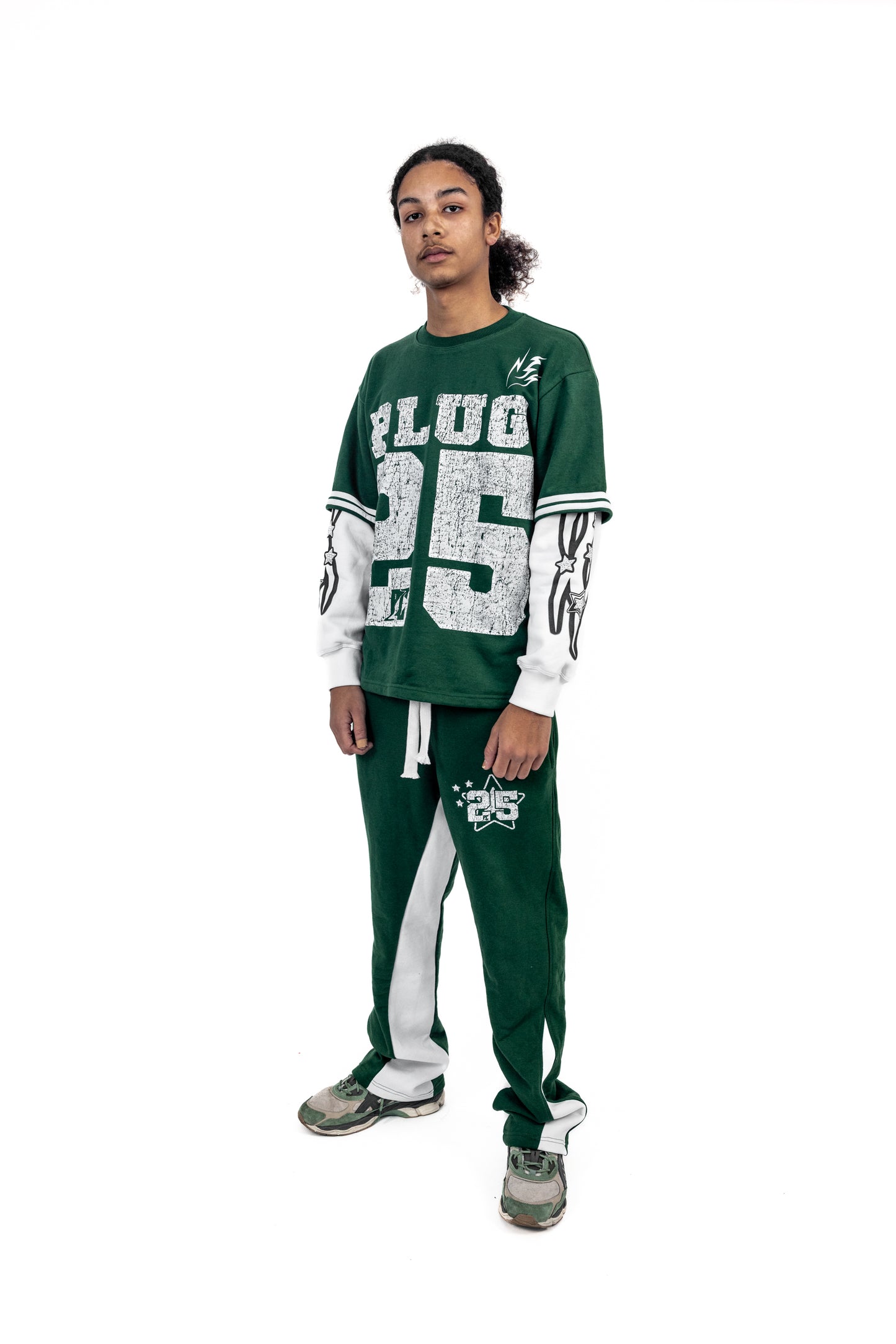 REVIVAL JOGGERS - PINE GREEN