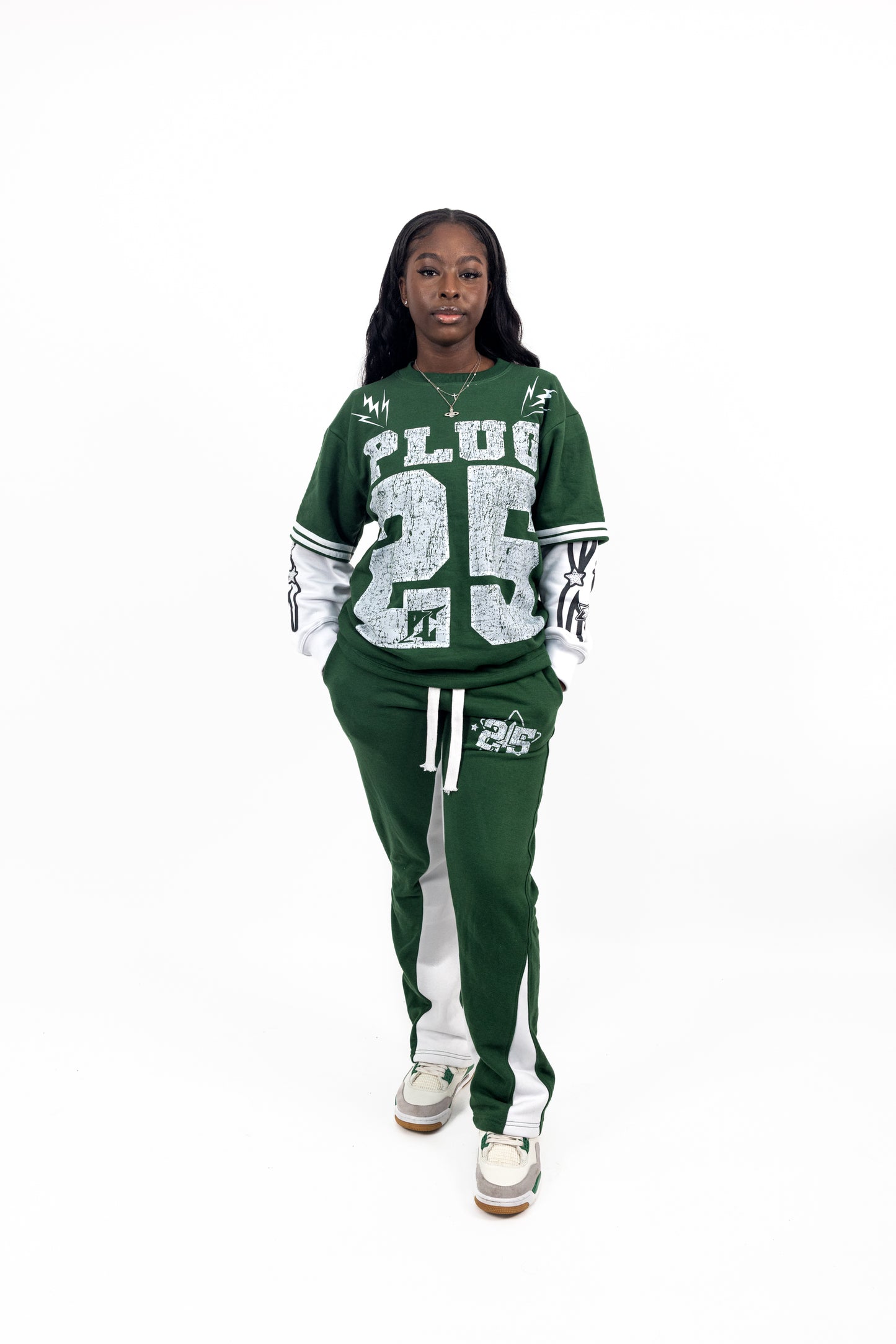 REVIVAL JOGGERS - PINE GREEN