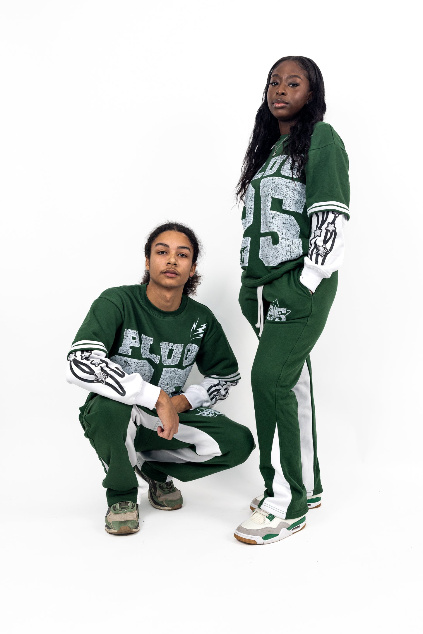 REVIVAL JOGGERS - PINE GREEN