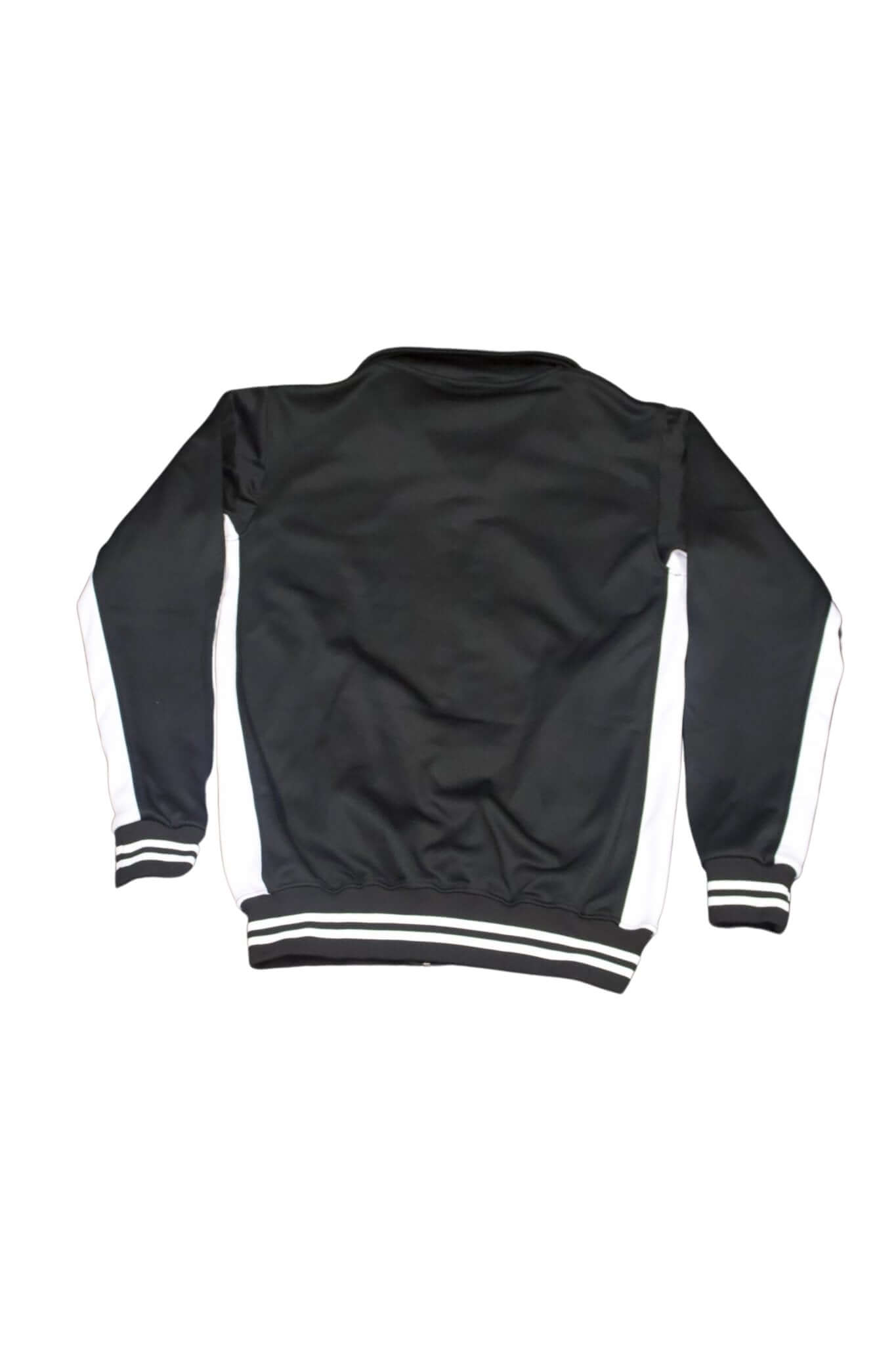 BLACK SIGNATURE TRACKSUIT JACKET - Plug Calling-Tracksuit jacket