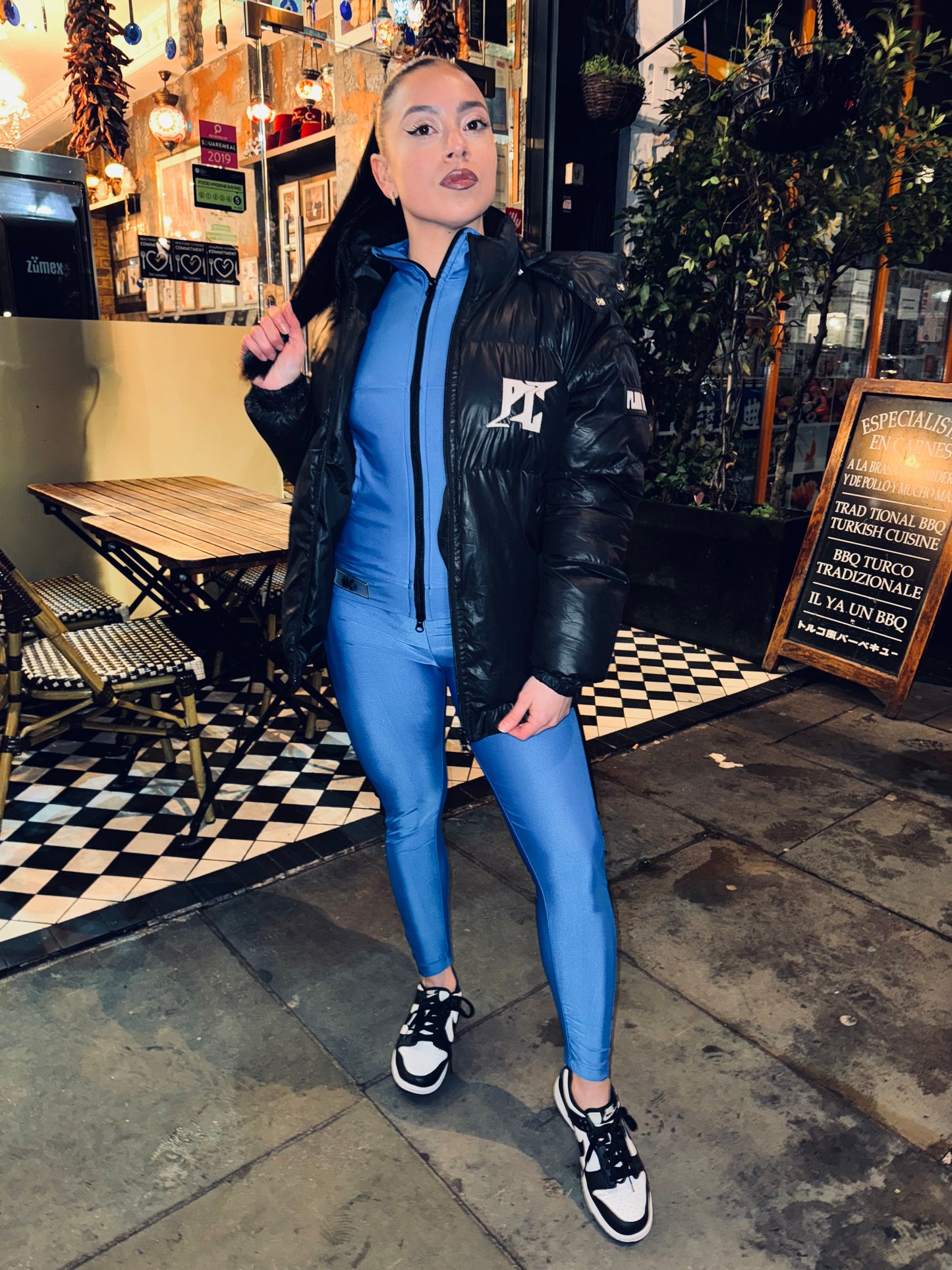 SCULPT DOUBLE ZIP UP JACKET