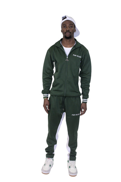 GREEN HORIZON TRACKSUIT JACKET