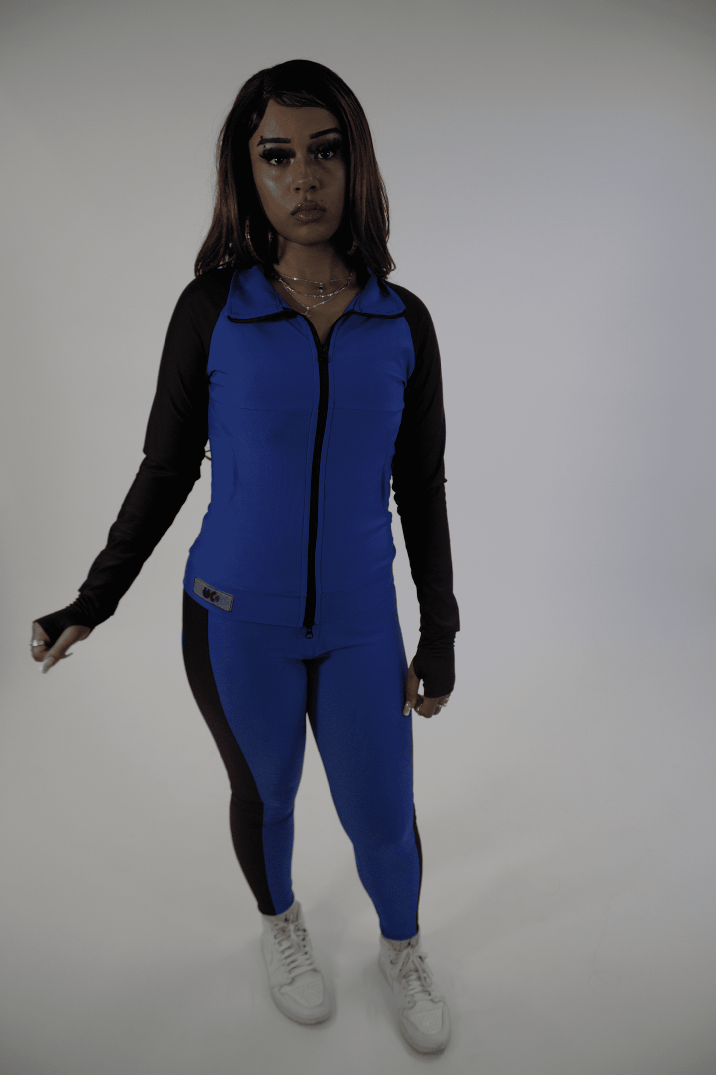 SCULPT DOUBLE ZIP UP JACKET