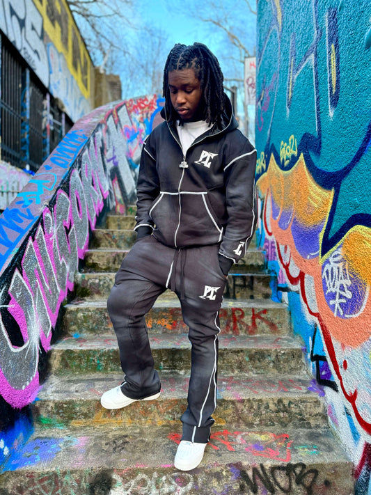 RETRO TRACKSUIT - BLACK