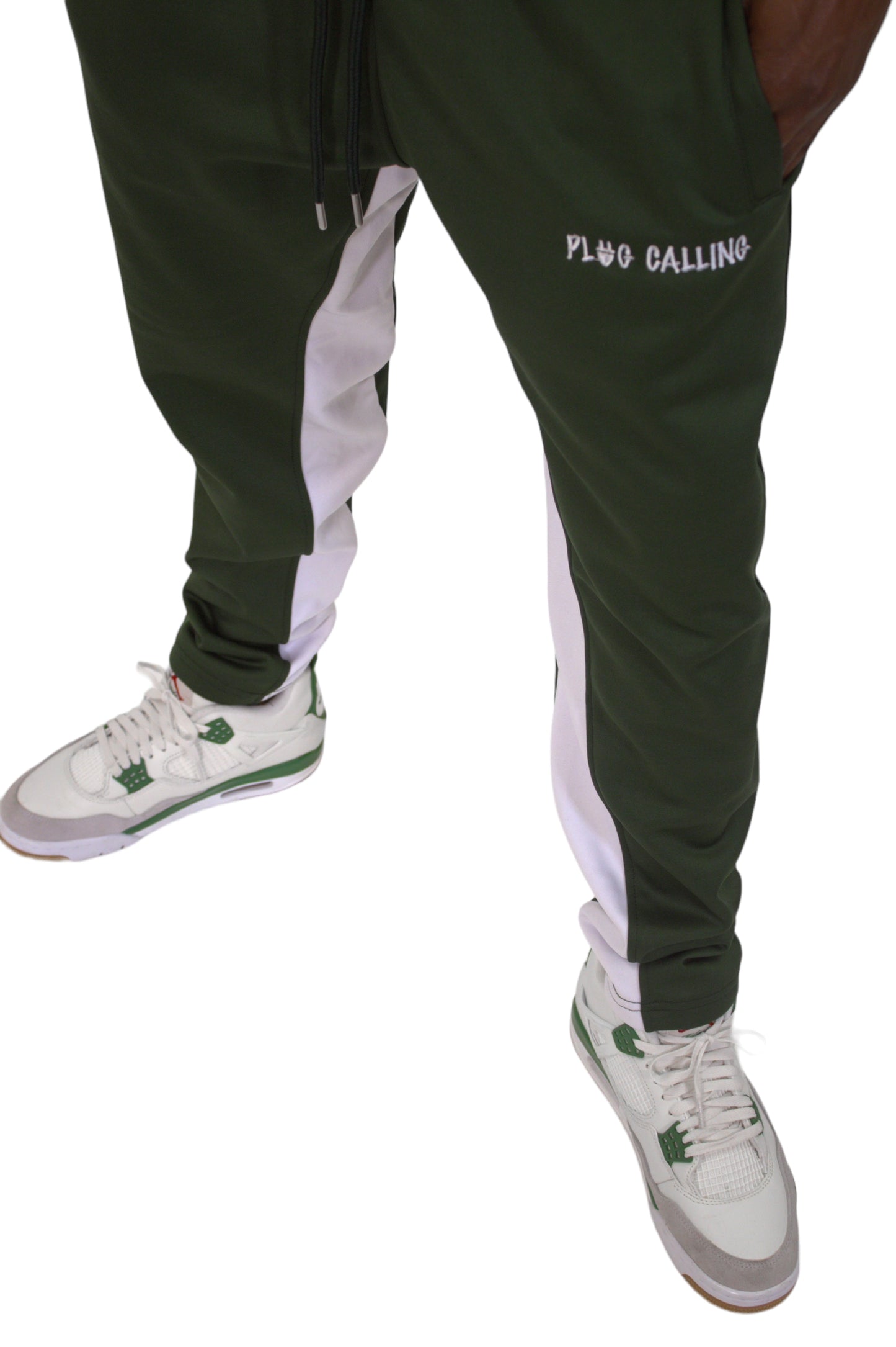 PC TRACKSUIT BOTTOMS - GREEN