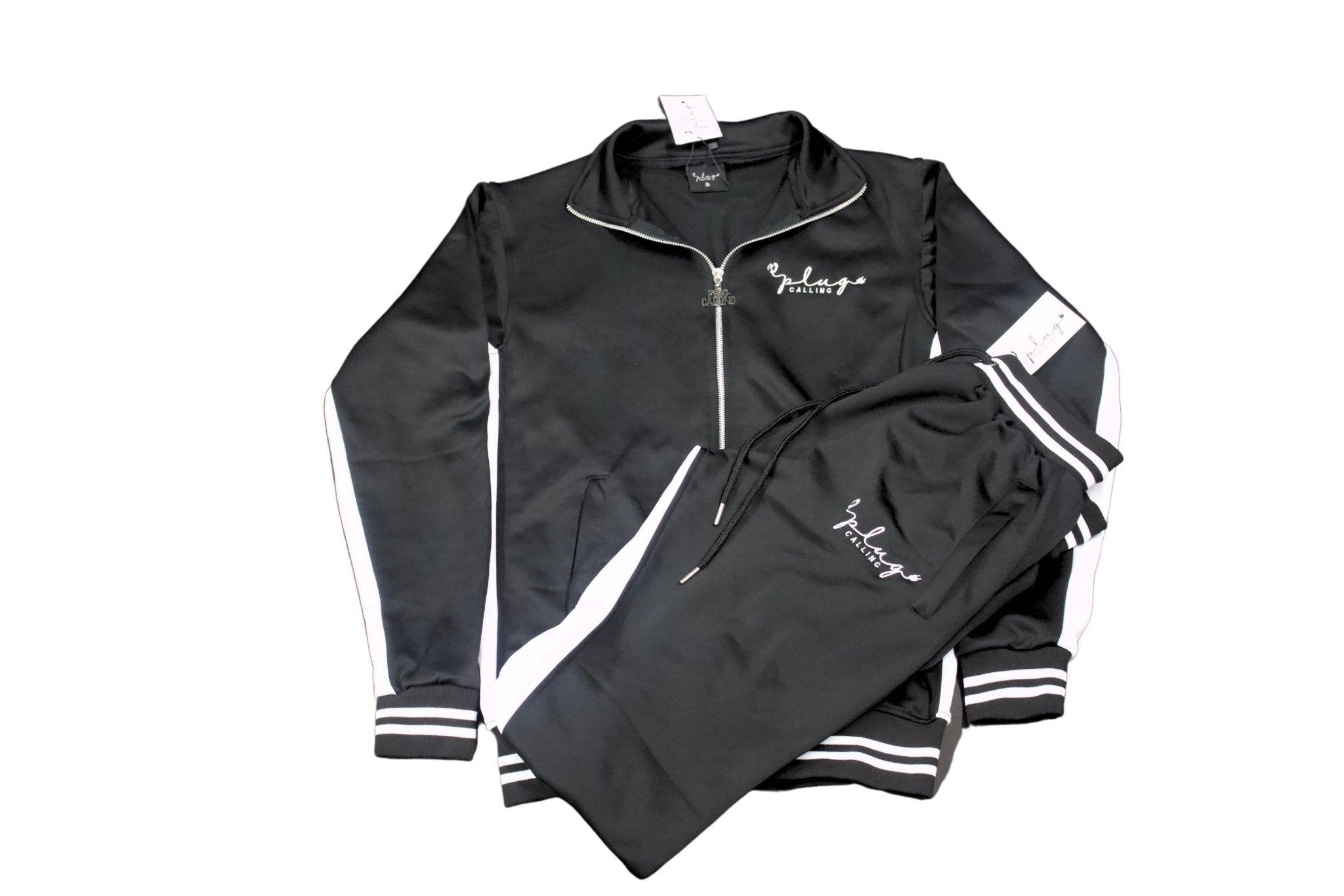 PC Signature Track Pants - Modern Sportswear Style – PLUG CALLING